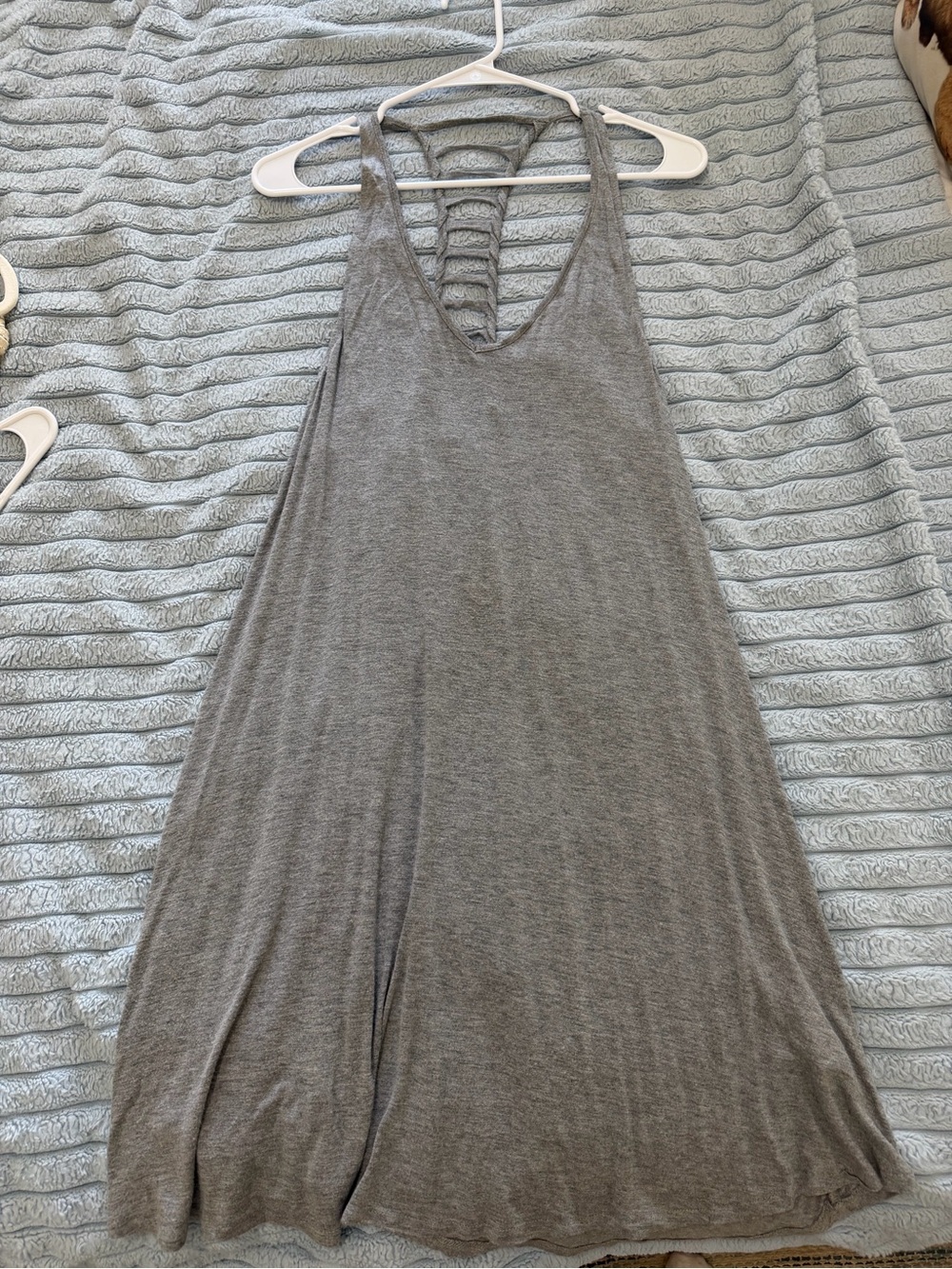 RVCA Gray Cozy Pullover Top